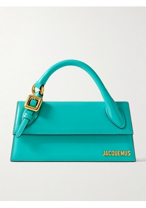 Jacquemus - Le Chiquito Long Glossed-leather Tote - Blue - One size