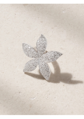 Ileana Makri - Blossom 18-karat White Gold Diamond Ear Cuff - One size