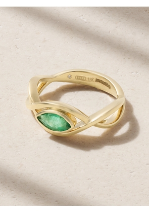 SHAY - Vine 18-karat Gold Emerald Ring - 6,7
