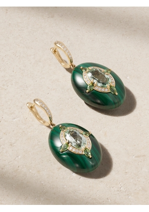 Boghossian - Reveal 18-karat Gold Multi-stone Earrings - One size