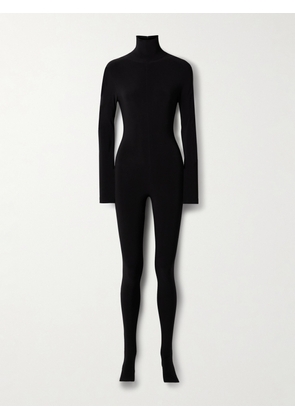 Norma Kamali - Stretch-jersey Turtleneck Jumpsuit - Black - xx small,x small,small,medium,large,x large