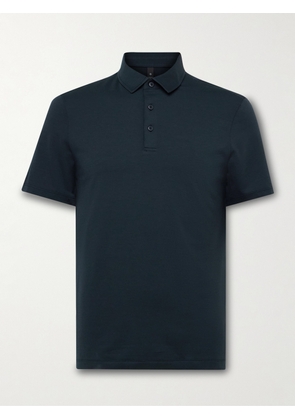 Lululemon - Evolution Slim-Fit Stretch-Jersey Golf Polo Shirt - Men - Blue - S