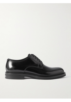 Dolce&Gabbana - Glossed-Leather Oxford Shoes - Men - Black - EU 41