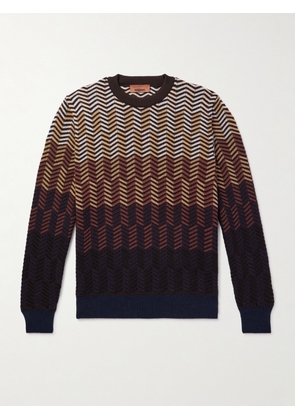 Missoni - Dégradé Virgin Wool Sweater - Men - Brown - IT 46