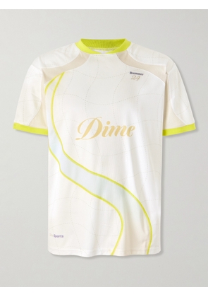 DIME - Logo-Detailed Printed Jersey T-Shirt - Men - White - S