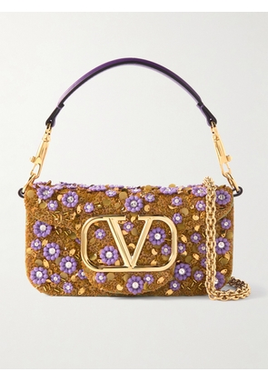 Valentino Garavani - Locò Small Embellished Leather Bag - Multi - One size