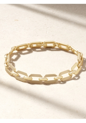 SHAY - Flat Geo Link 18-karat Gold Bracelet - One size
