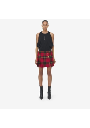ALEXANDER MCQUEEN - Tartan Mini Skirt - Item 808146QJAEJ6120