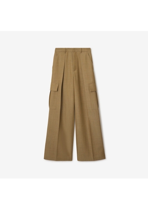 Burberry Wool Cargo Trousers