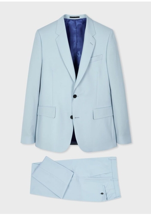 Paul Smith Tailored-Fit Light Blue Wool Suit