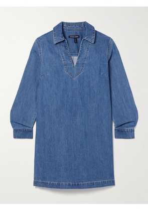 Veronica Beard - Wasta Denim Mini Dress - Blue - x small,small,medium,large