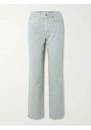 SLVRLAKE - Sophie Mid-rise Straight-leg Jeans - Gray - 24,25,26,27,28,29,30,32