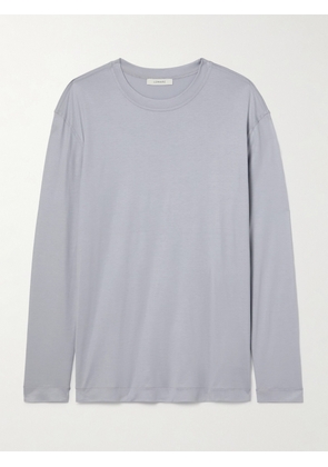 LEMAIRE - Silk-jersey T-shirt - Gray - xx small,x small,small,medium,large,x large