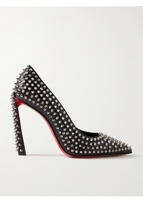 Christian Louboutin - Condora 100 Spiked Leather Pumps - Black - IT36,IT37,IT37.5,IT38,IT38.5,IT39,IT39.5,IT40,IT40.5,IT41,IT42