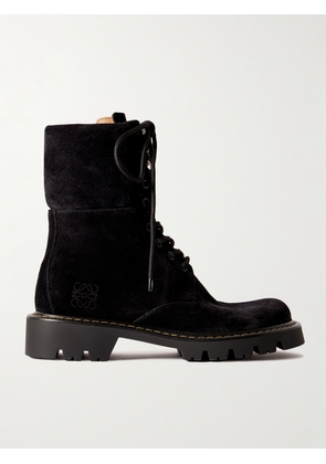 Loewe - Sierra Suede Ankle Boots - Black - FR36,FR37,FR38,FR39,FR40,FR41