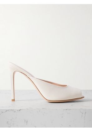 Gianvito Rossi - Nuit 95 Leather Mules - Off-white - IT36,IT36.5,IT37,IT37.5,IT38,IT38.5,IT39,IT39.5,IT40,IT40.5,IT41,IT42