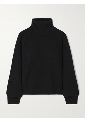 Brunello Cucinelli - Ribbed Cashmere Turtleneck Sweater - Black - xx small,x small,small,medium,large,x large