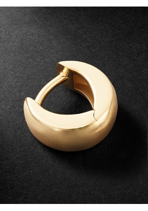 Foundrae - Love Huggie Gold Single Hoop Earring - Men - Gold