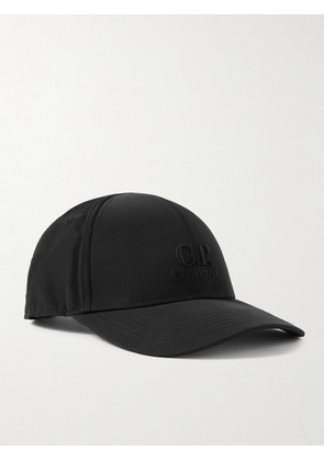 C.P. Company - Logo-Embroidered Shell Baseball Cap - Men - Black