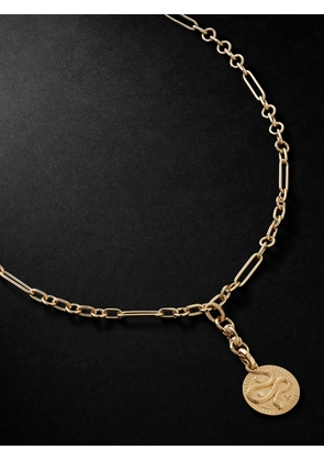 Foundrae - Wholeness Gold Diamond Pendant Necklace - Men - Gold