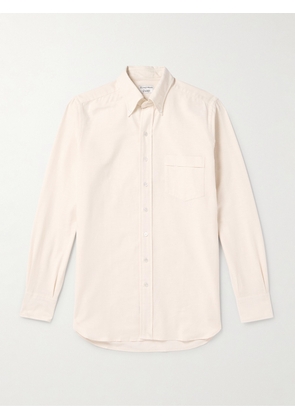 Kingsman - Drake's Button-Down Collar Cotton Oxford Shirt - Men - Neutrals - UK/US 15