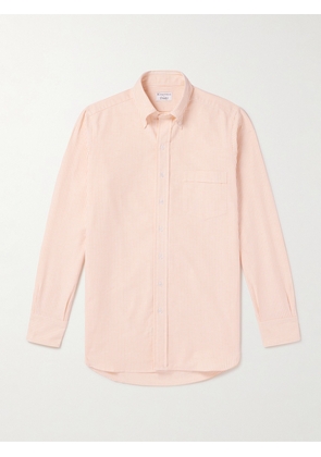 Kingsman - Drake's Button-Down Collar Cotton Oxford Shirt - Men - Orange - UK/US 15