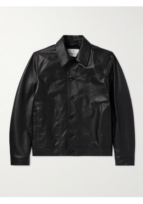 Kingsman - Full-Grain Leather Jacket - Men - Black - IT 46