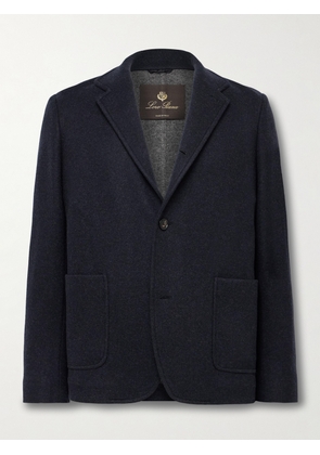 Loro Piana - Spagna Unstructured Cashmere-Blend Jersey Suit Jacket - Men - Blue - IT 46