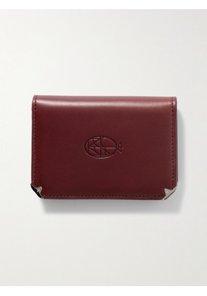Jacques Marie Mage - Elston Leather Trifold Wallet - Men - Burgundy