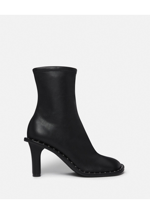 Stella McCartney - Ryder Heeled Sock Boots, Woman, Midnight black, Size: 38h