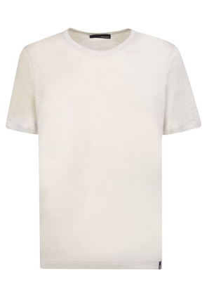Lardini Linen Cream T-shirt