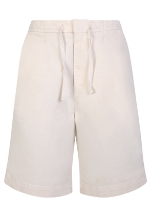 Officine Générale Light Beige Cotton Shorts