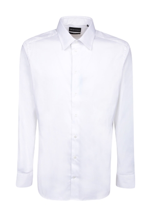 Emporio Armani Cotton-blend White Shirt