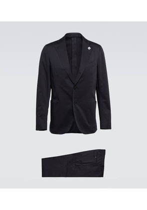 Lardini Cotton-blend suit