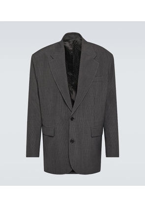 Acne Studios Pinstripe oversized suit jacket