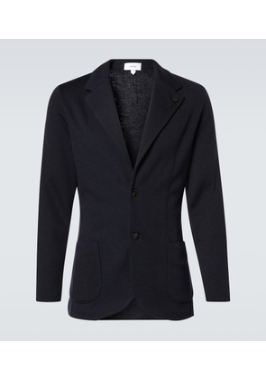 Lardini Wool, silk, and cashmere blazer