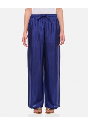 The Rose Ibiza Silk Palazzo Pants