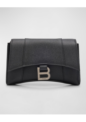 Men's Downtown B-Logo Leather Crossbody Bag