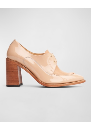 Miss Cleo Patent Heeled Loafers