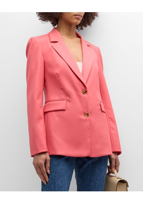 Two-Button Seasonless Wool Blazer