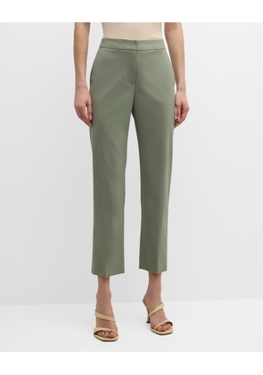 Cropped Seasonless Wool Trousers