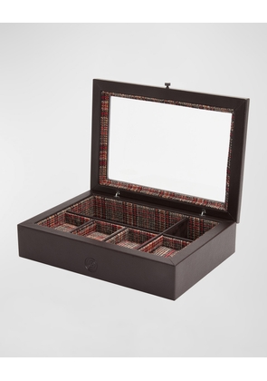 x WM Brown 4-Piece Watch Accessory Box