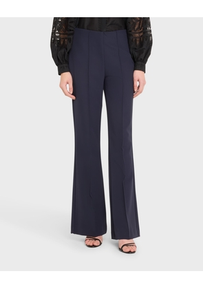 Lucy Pintuck Flare-Leg Pants