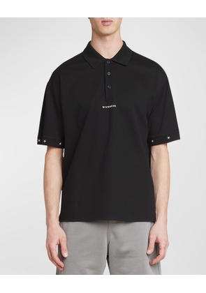 Men's Embroidered Polo Shirt