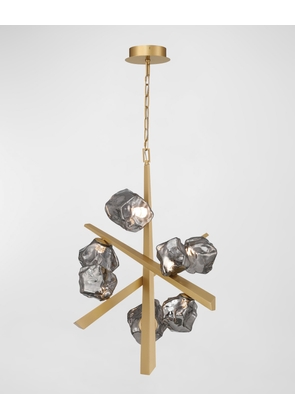 Thorah 7-Light LED Golden Chandelier