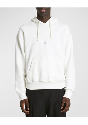 Men's Boxy-Fit Embroidered Hoodie