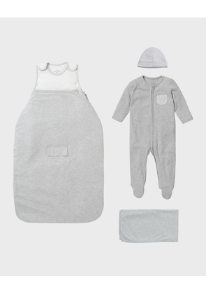 Kid's Clever 4-Piece Sleep Set, Size Newborn-6M