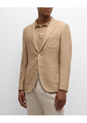 Men's Linen Two-Button Sport Coat