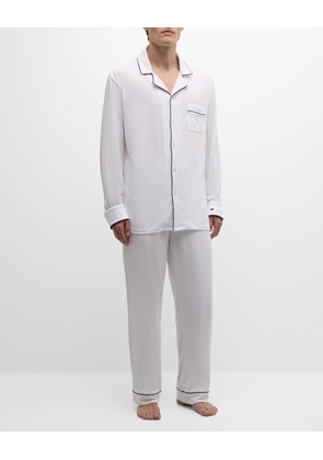 Men's Pima Cotton Long Pajama Set