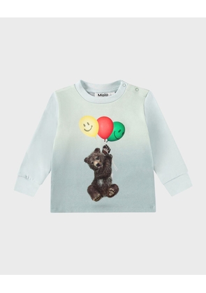 Boy's Eloy Bear Graphic Sweatshirt, Size 6M-2